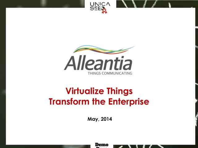 Alleantia pitch deck cover