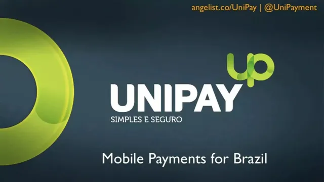UniPay pitch deck cover