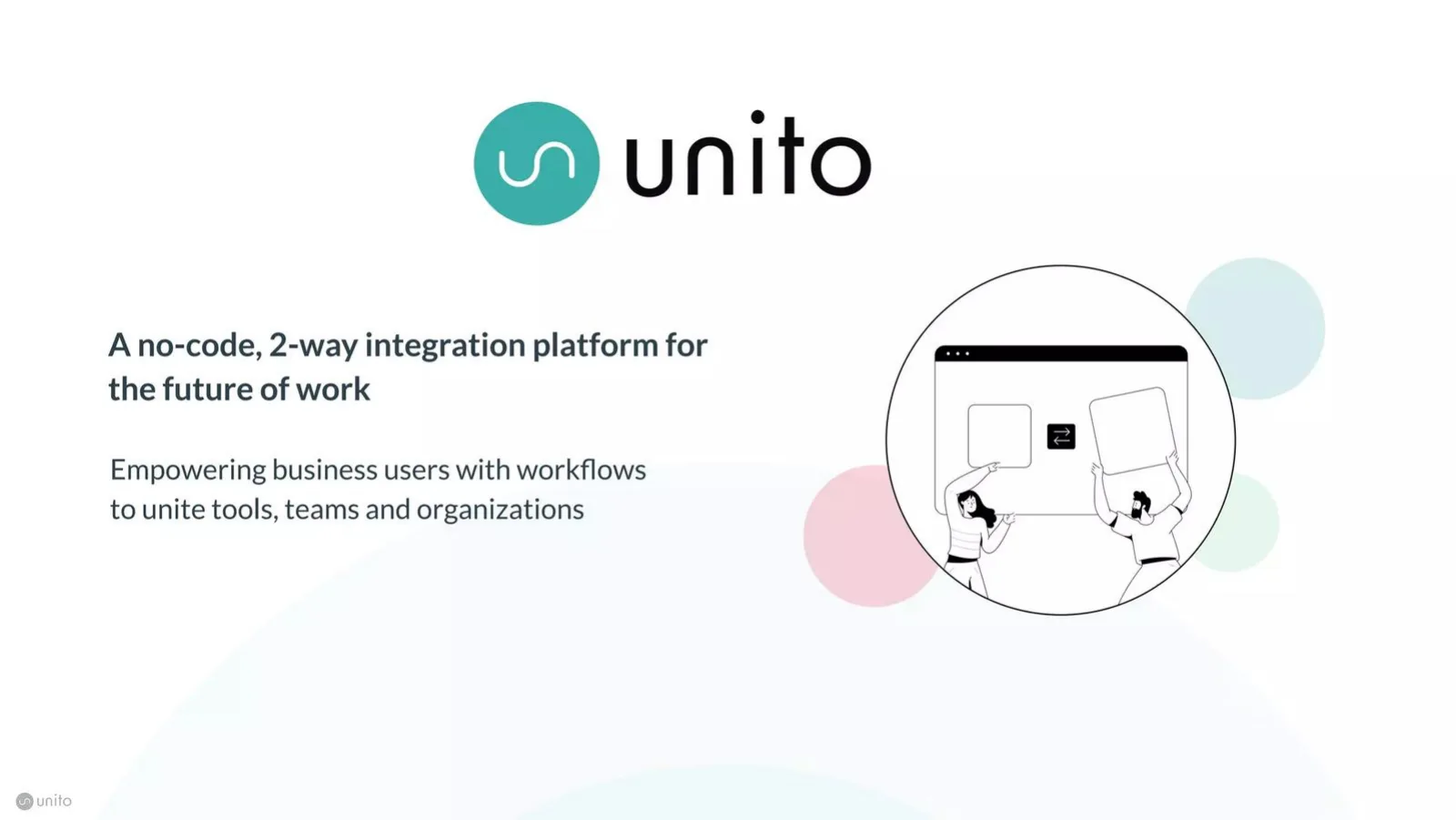 Unito pitch deck slide