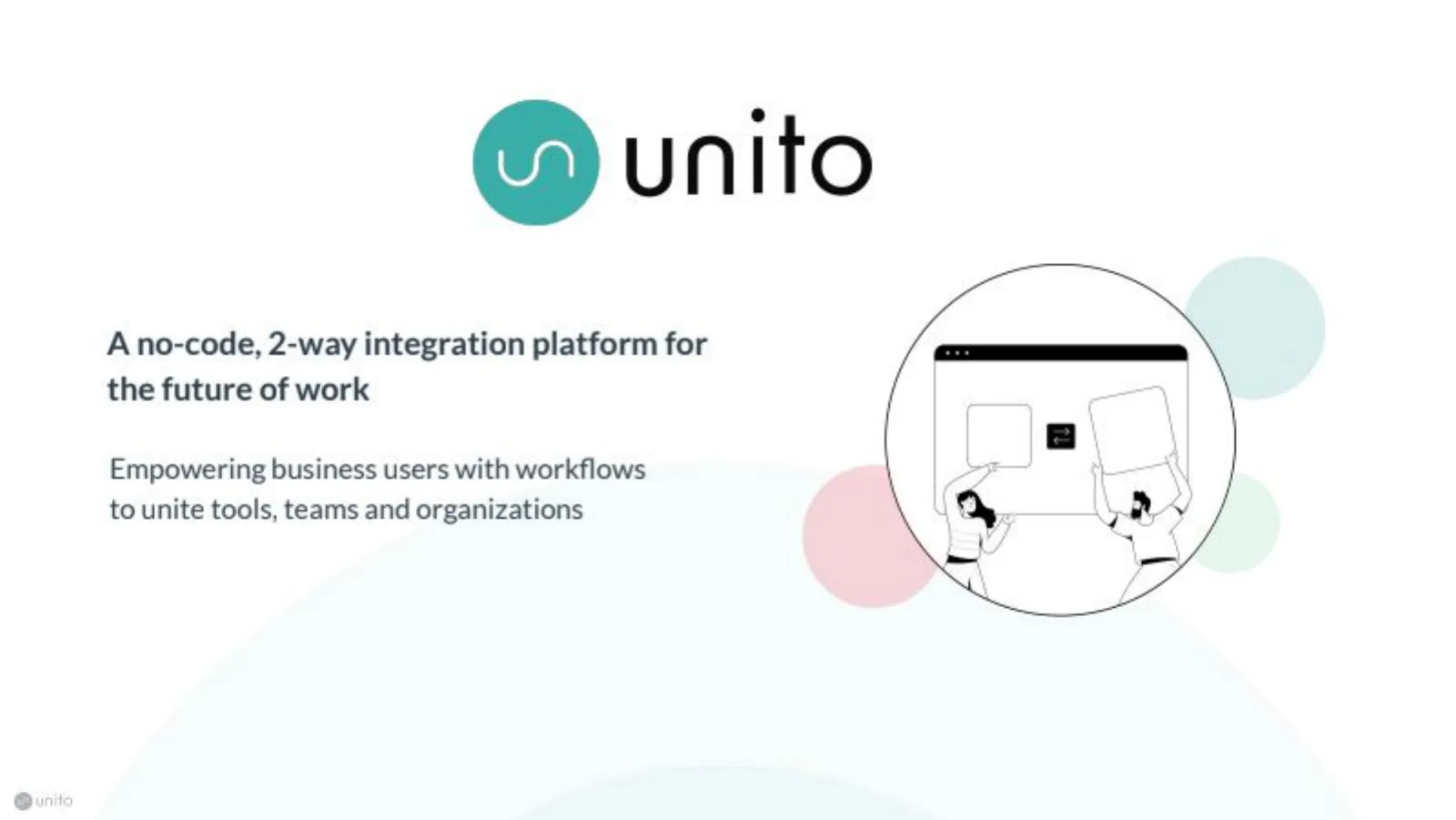Unito pitch deck slide