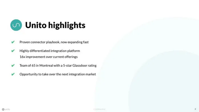 Competitors slide 2 from Unito