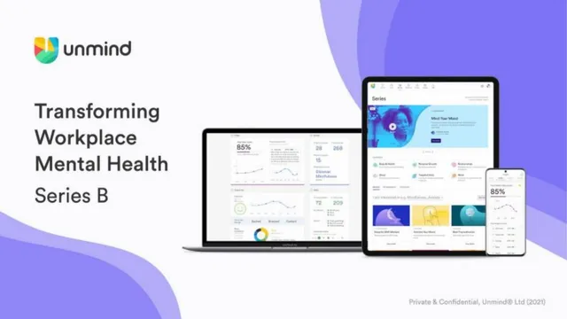 Unmind pitch deck cover