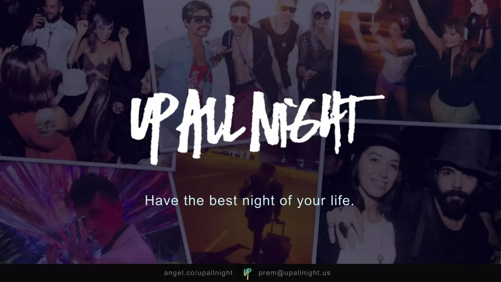 Up All Night pitch deck slide