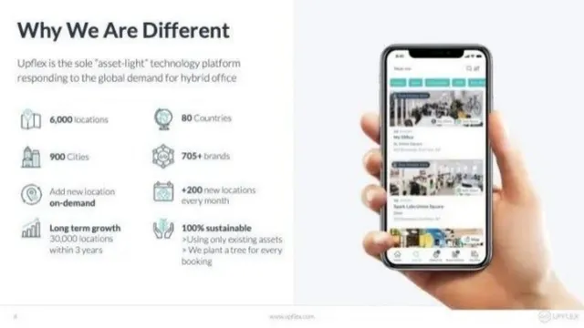 Competitors slide 4 from Upflex