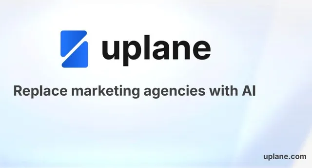Uplane pitch deck cover