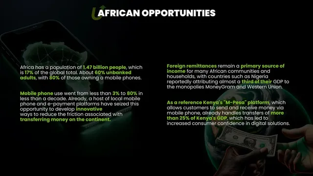 Market analysis / overview slide 2 from Uptota