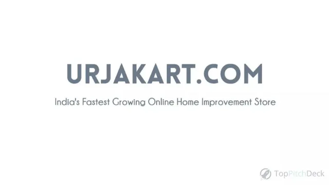 Urjakart pitch deck cover