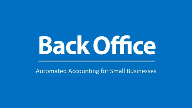 Usefinally (Back Office) pitch deck cover