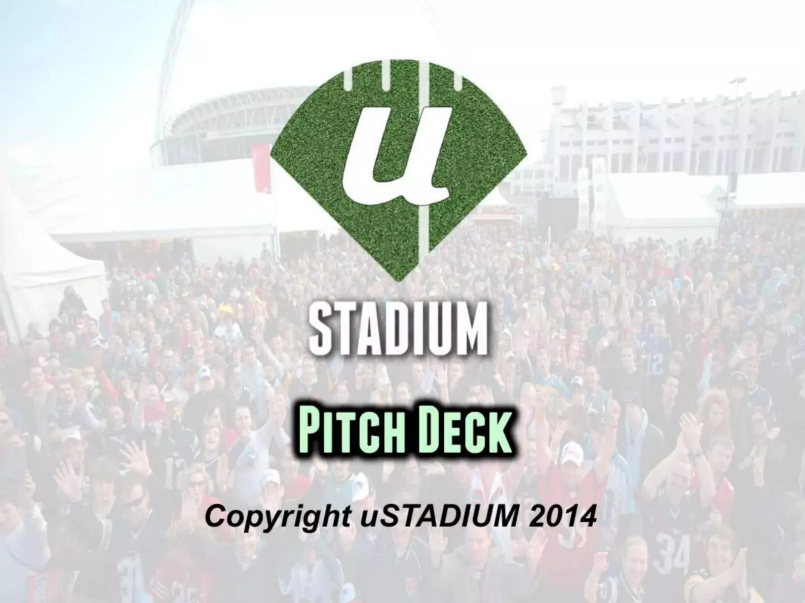 uSTADIUM pitch deck slide