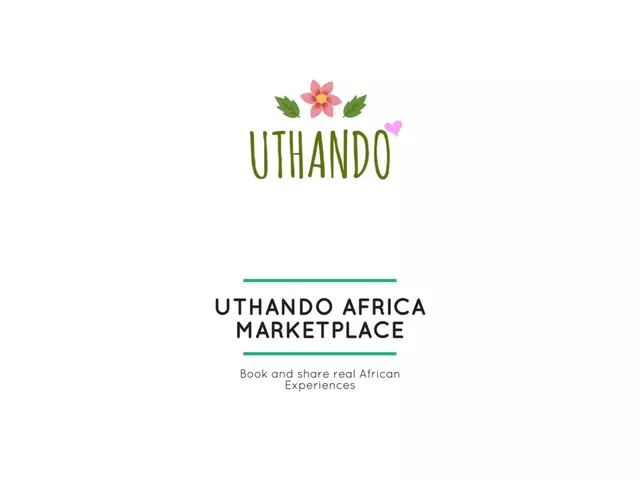 Uthando African Experiences pitch deck cover