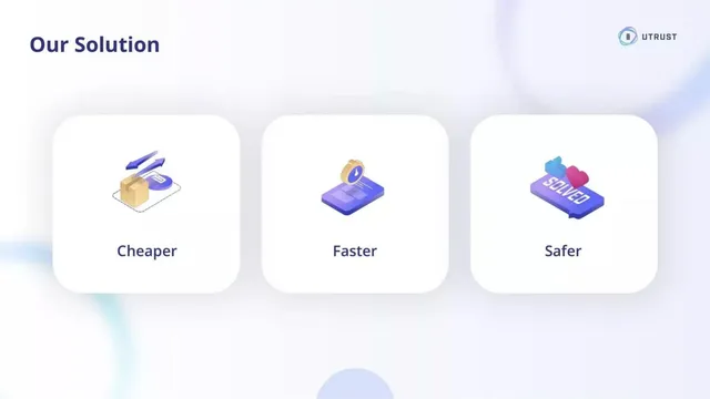 Product / solution slide 6 from Utrust