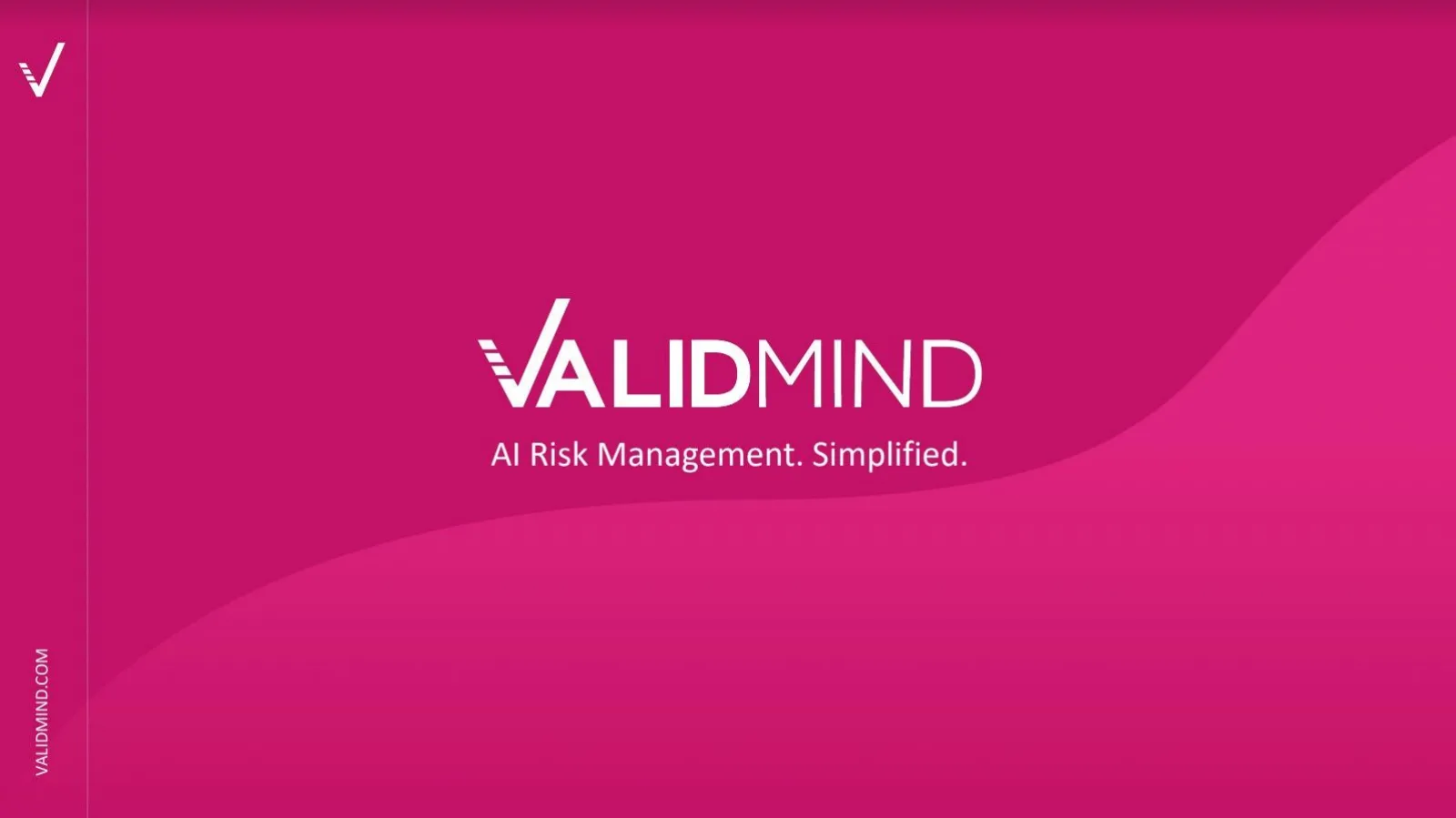 ValidMind pitch deck slide