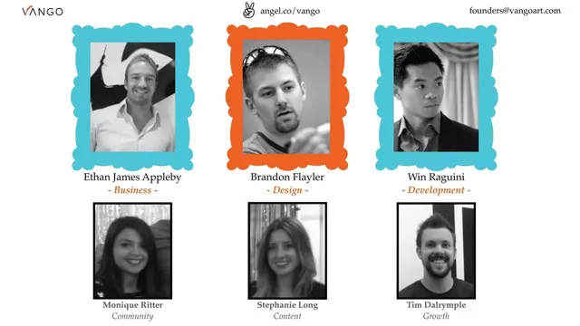 Team slide 6 from Vango (formerly ARTtwo50)