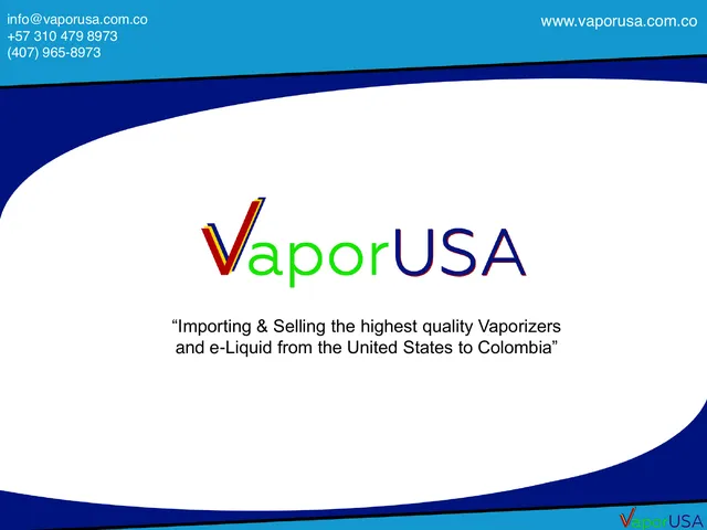 VaporUSA S.A.S (vaporusa.com.co) pitch deck cover