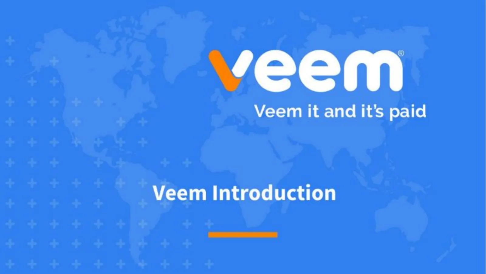Veem pitch deck slide