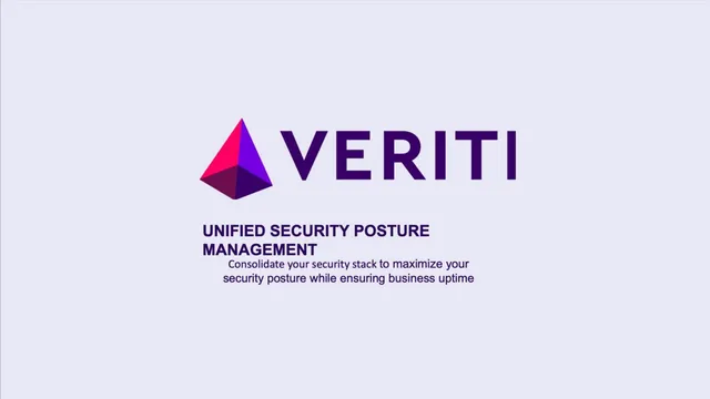 Veriti pitch deck cover
