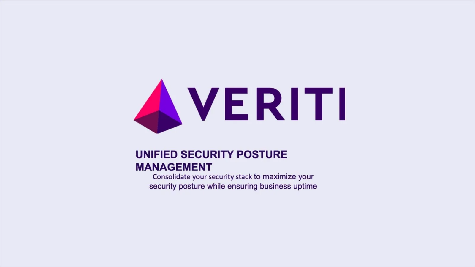 Veriti pitch deck slide