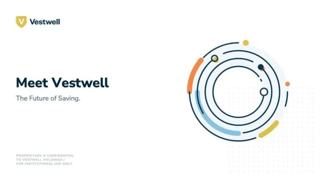 Vestwell pitch deck cover