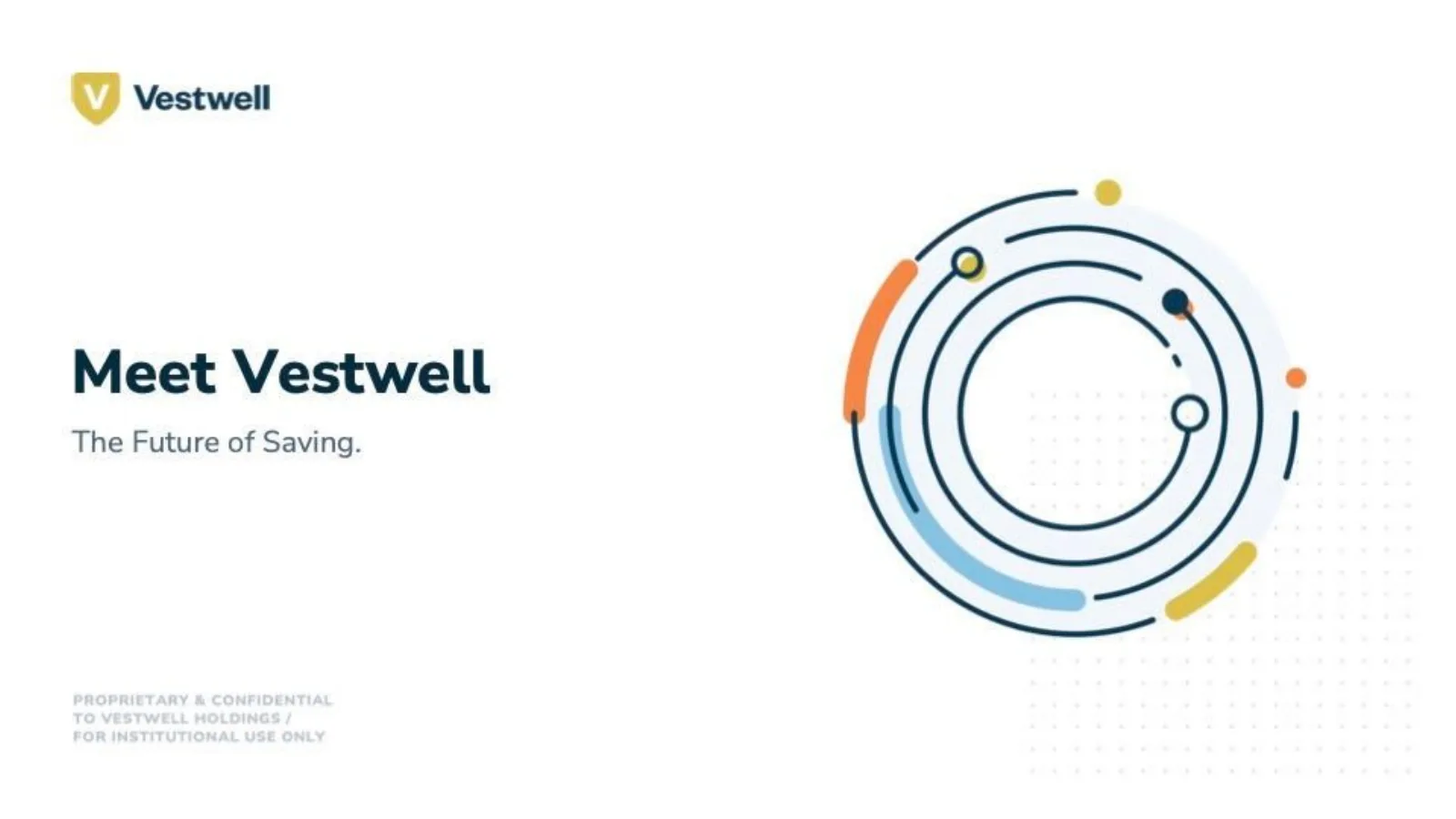 Vestwell pitch deck slide