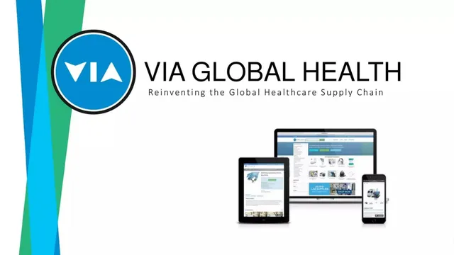 VIA Global Health pitch deck cover