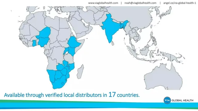 Go-to-market strategy slide 5 from VIA Global Health