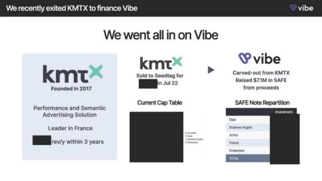 Company overview slide 3 from Vibe