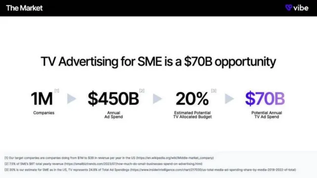 Market sizing / opportunity slide 5 from Vibe