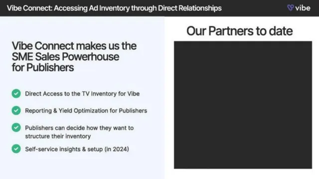 Product / solution slide 8 from Vibe
