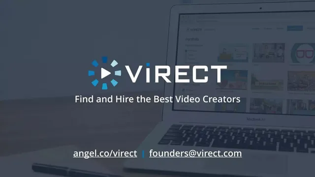 Virect pitch deck cover