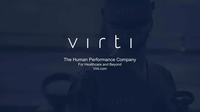 Virti pitch deck cover