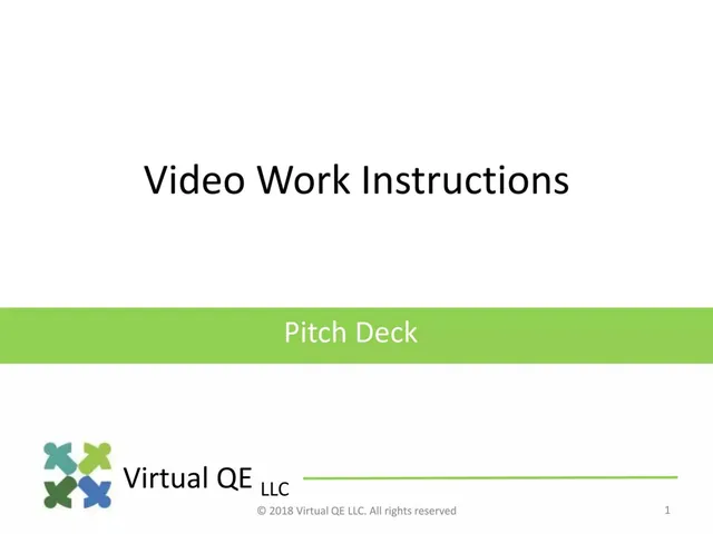 Virtual QE LLC pitch deck cover