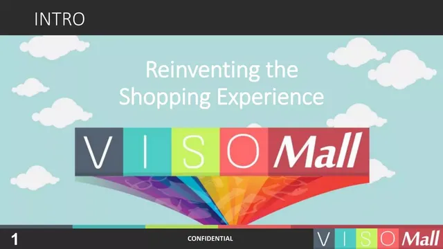 Visomall pitch deck cover