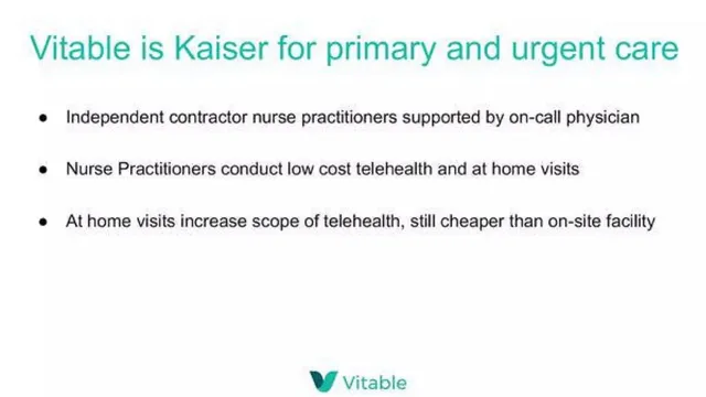 Product / solution slide 5 from Vitable Health