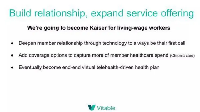Vision slide 8 from Vitable Health