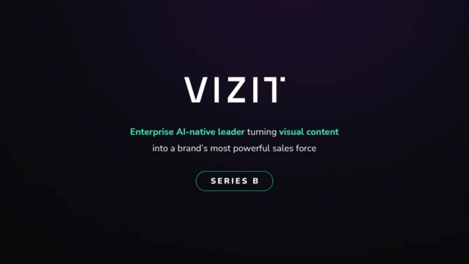 Vizit pitch deck slide