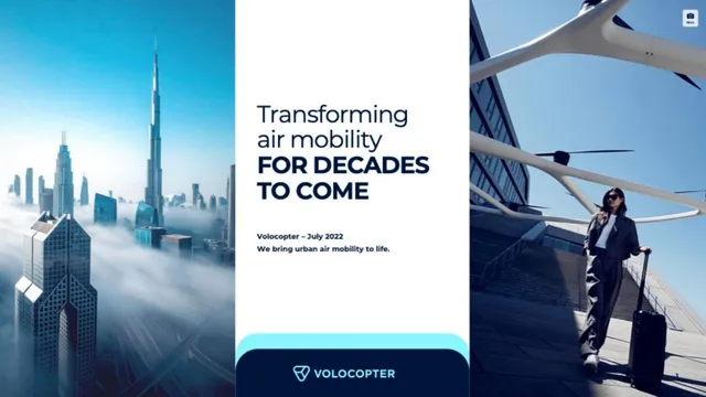 Volocopter pitch deck cover