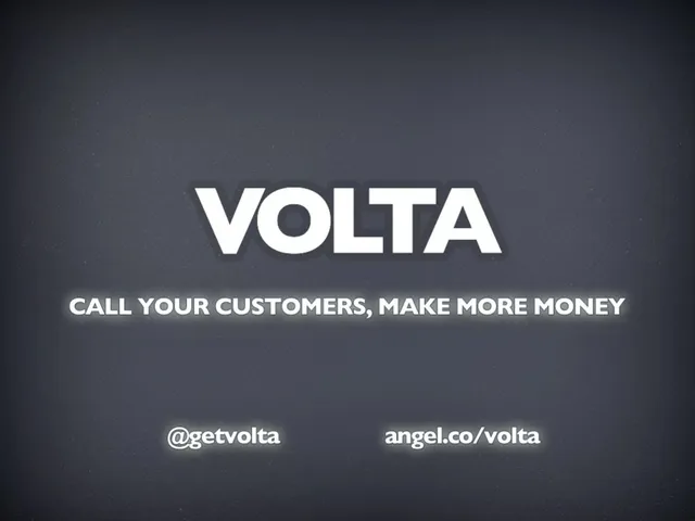 Volta pitch deck cover