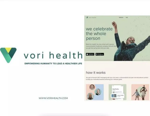 Vori Health pitch deck cover