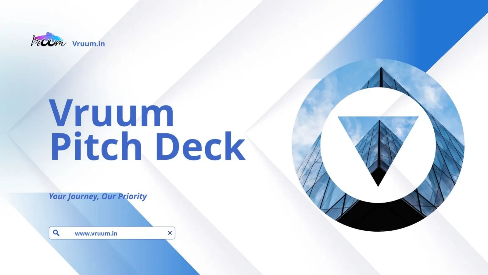 VRUUM pitch deck slide
