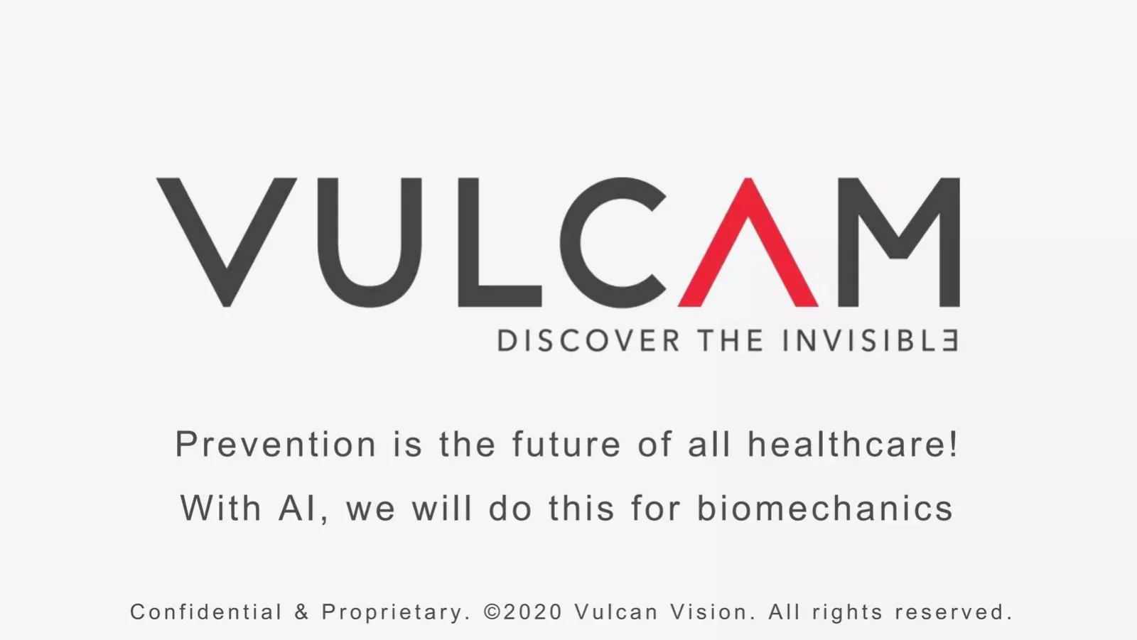 VULCAM pitch deck slide