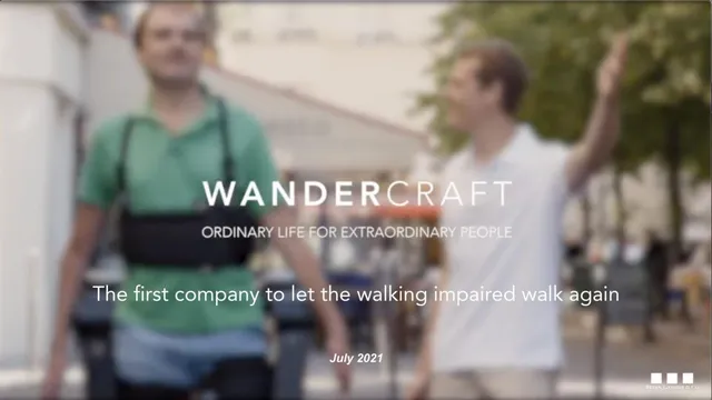 Wandercraft pitch deck cover