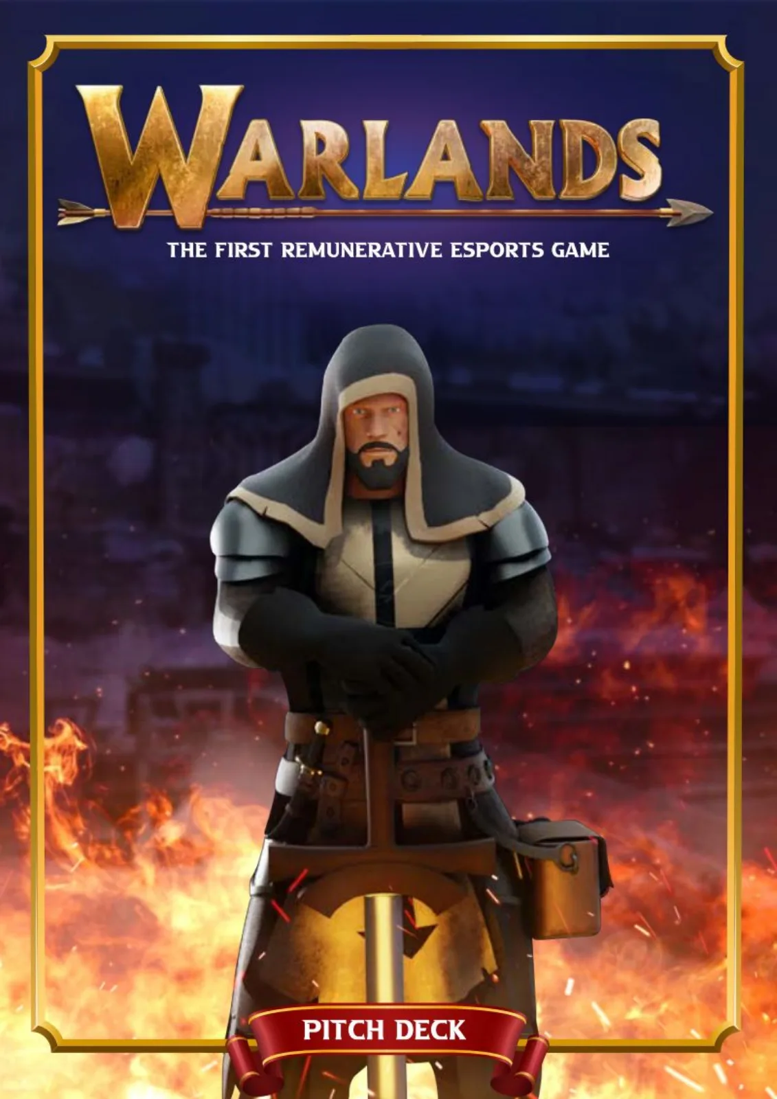 Warlands pitch deck slide