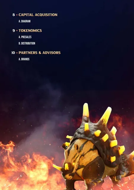 Agenda / contents slide 3 from Warlands