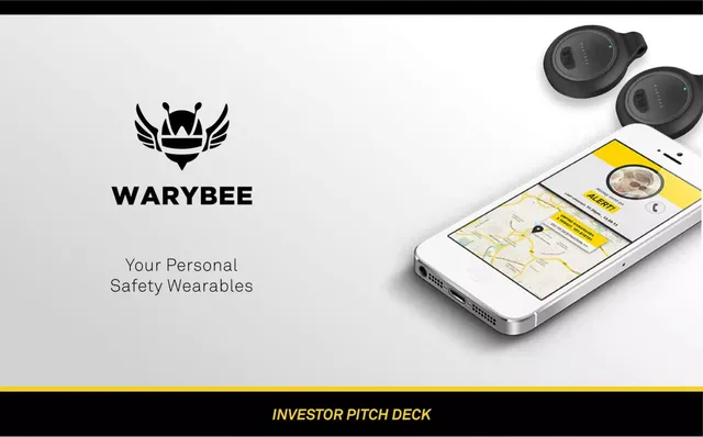 Warybee pitch deck cover