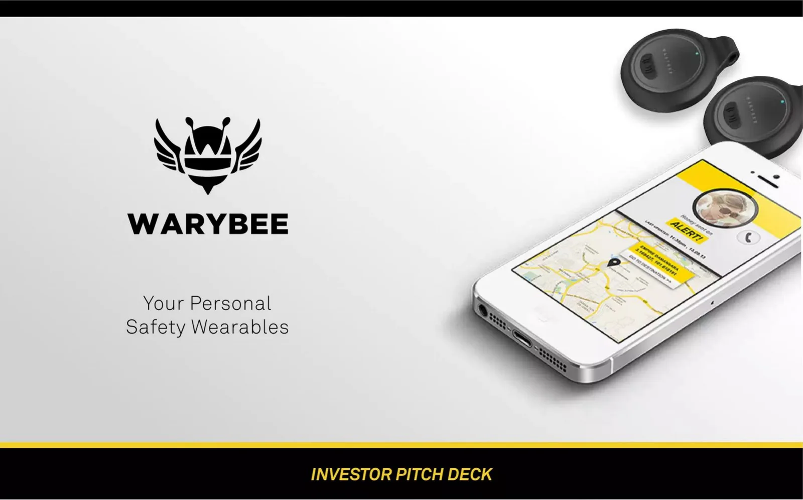 Warybee pitch deck slide
