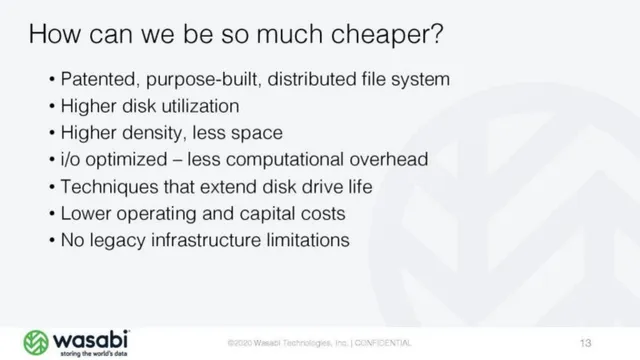 Technology slide 14 from Wasabi