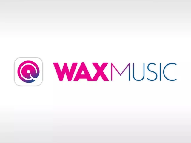 Wax Music pitch deck cover