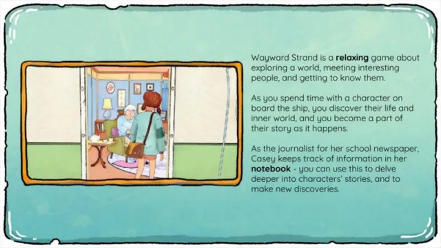 Product / solution slide 6 from Wayward Strand