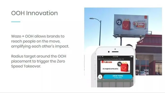 Product / solution slide 7 from Waze