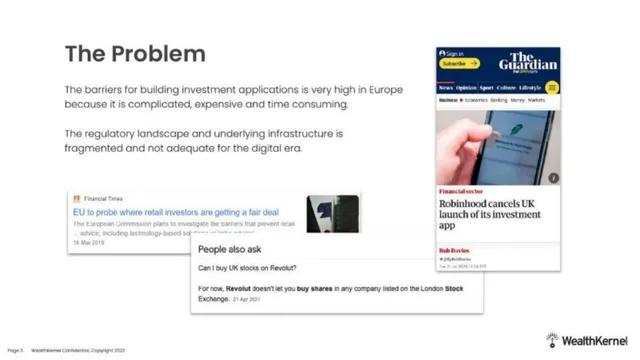 Problem slide 2 from WealthKernel